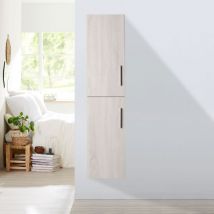 Planetebain - Colonne de salle de bain 150x35 cm Mall Hibernian à suspendre