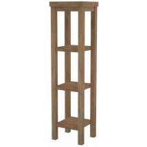 Hellin - Allibert Colonne de salle de bain murale avec rangement 40 x 150 x 35 cm prisca