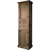 Hellin - Colonne de salle de bain en chêne massif droite - vérone