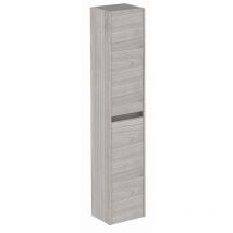 Colonne de salle de bains 2 portes sansa Royo Couleur : gris sablé