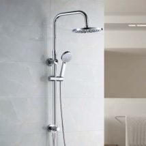 Idro-bric Scacol0061cr Colonne De Douche Acier Inoxydable