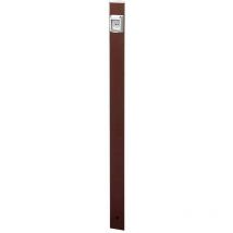 Colortap - Colonne electropoint Bronze métallique - 120 cm - Aluminim - Prise unique - ip 55