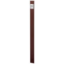 Colortap - Colonne Electropoint Bronze Métallique - 120 Cm - Aluminim - Prise Unique - Ip 55