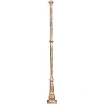 Colonne en fonte avec finition antique
