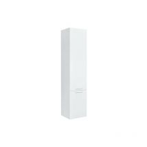 Evenes - Colonne mbk 2 portes blanc brillant, butée à droite 350x1625x370mm