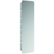 Anconetti - Columna de espejo Ancodesign Psyché - H168 - A45 Blanco brillante