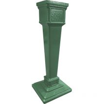 Colonne pour boîte aux lettres en aluminium grand modèle 1950