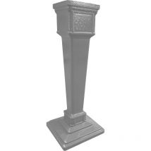 Colonne pour boîte aux lettres en aluminium grand modèle 1950
