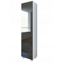 Dusine - Colonne Pureza 40 cm Gris Laqué bm salle de bain suspendue ou posée