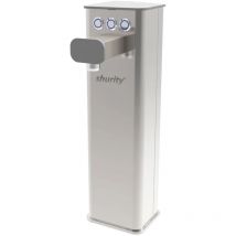 Shurity - Colonnina meccanica 3 vie Kora con pulsanti Inox/Grigia