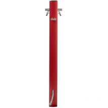 Aquapoint - totem 407R - Colonnina idrica colore Rosso corallo