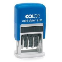 Datumstempel Mini-dater S120 19 X 4 Mm (b X H) 1 Druckzeile Schwarz