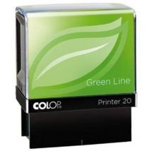 Colop - Green Line P20 Self Inking Word Stamp signed unchecked 35x12mm Red i