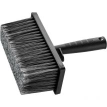 Cepillo de techo 175x75 mm de pelos perforados plateados