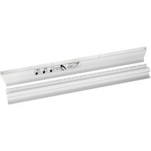 Dreikantschiene und Anpressprofil 58,5 cm Beschneidelineal Dreikantschiene Anpressprofil - Color Expert