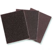 Plateau de ponçage 3 pièces, 125 x 100 x 10 mm, fin/moyen/gros 93169910 - Color Expert
