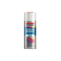 Color spray smalto acrilico spray - ml.400 - bianco puro ral 9010 opaco (155519) 6 pezzi Soudal