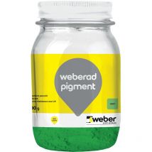 Colorant en poudre pour béton et mortier, Vert, 600g Weberad pigment, weber