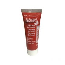 Colorante universal, tubo de 25 ml, rojo brillante.