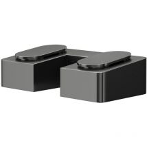 Colore - 8mm Gunmetal Grey Support Retainer Foot