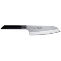 Coltello da Cucina Sanelli San, Acciaio Inox, Delrin, Nero, 9,3x3,3x37,5 cm