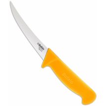 Coltello Per Disosso Curvo Lama 13 Cm Bufalo S102/13 Manico Giallo