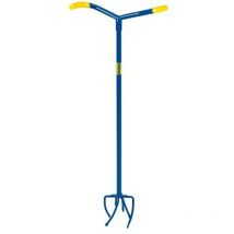 Artiglio da Giardino Altezza Regolabile da 96 a 106 cm Attrezzi per Giardinaggio