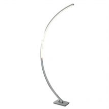 Colton - led 1 Light Dimmable Stehleuchte Edelstahl - Searchlight