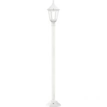 Columna clásica clic-clac 6 IP44 E27 42W 1930mm Blanco