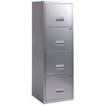 Columna de almacenamiento de aluminio con cajones