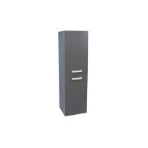 Columna de cuarto de baño SMART - Colgante - 2 Puertas - 35cm - Acabado gris