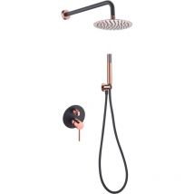 Columna de ducha empotrada Milos Stick negro [ imex ]