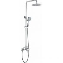 Columna de ducha monomando gino ø 20cm Cromado