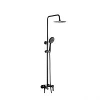 Columna de ducha para bañera, Negro