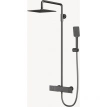 Mueble de ducha y bañera Gun Metal - Kyra