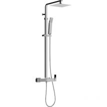 Columna ducha con grifo rociador acero 20 Källa