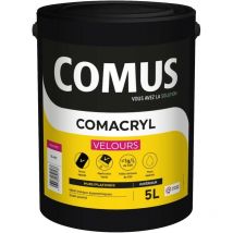 Comacryl velours 5L - Peinture de finition velours Comus