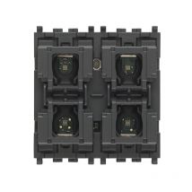 Arlu - Mando domótica 4Pul.+Persiana Lamas 2M vimar 01482