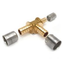 Comap - 7130501010 - P7130R Te reductora para crimpar Ø20-12-12 - 2 uds - oro