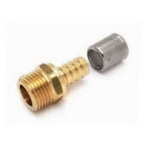 Comap - P7243G - Bag of 2 - per crimp fitting - 1/2' straight male screw-in sleeve