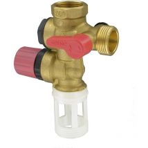 Groupe de sécurité 889 corps et laiton droit pour chauffe eau, cumulus - 20x27 ou 3/4 - Norme nf - S600999 - Comap