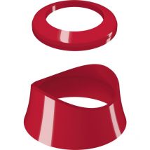 COMAP Kit de Personnalisation pour Tête Thermostatique SENSO - Rouge - R100087