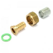 Comap - P7359G - Bolsa de 2 - tuerca libre de enganche recto por gama 20X1.9-1/2 pexpress - amarillo