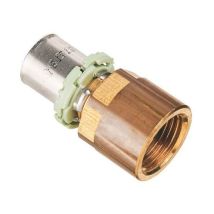 Rac Droit Sertir(th) Multicouche Comap F1/2(15/21) Dn20. Ecrou Fixe