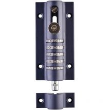 Serratura a combinazione per porte Squire COMBI5) - Serratura a combinazione con 5 ruote - Corpo pressofuso resistente alle intemperie - Bullone