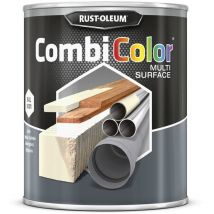 Finish - Rust-oleum 7493MS CombiColor Satin Cream Multi-surface Paint - 750ML