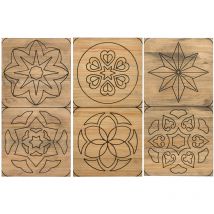 Box Furniture - Combinación de 3 piezas diseño hidráulico CU306 CU307 y CU308 120x80cm en madera maciza de pino con acabado efecto vintage