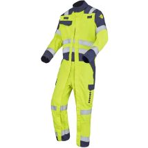Combinaison 2 Zip Paniri Jaune Fluo/bleu Marine Xl - Fr(52-54)