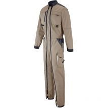 Combinaison 2 zip wire beige / gris charcoal m - FR(44-46)