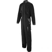 Combinaison 2 zip wire noir / gris charcoal s - FR(40-42)